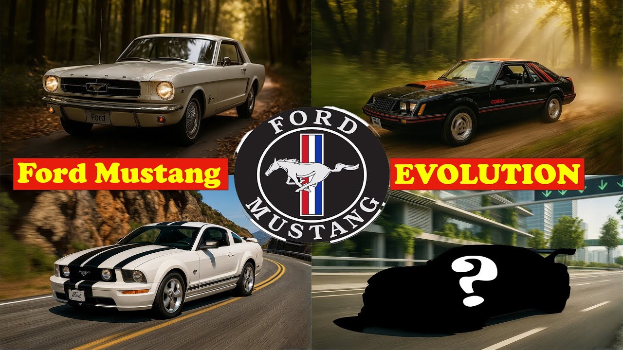 Ford Mustang Evolution 1964&ndash;2025