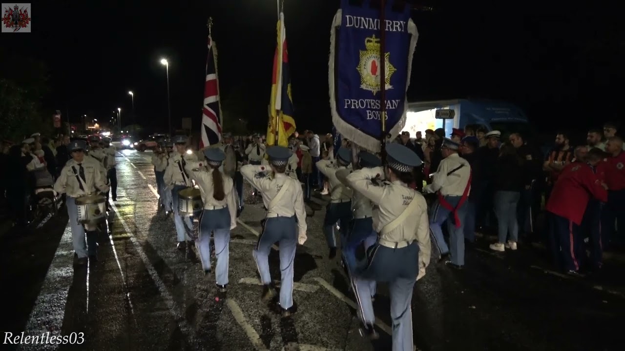 Dunmurry Protestant Boys (No.2) @ Star Of Down F.B.'s Parade ~ 23/08/24 (4K)