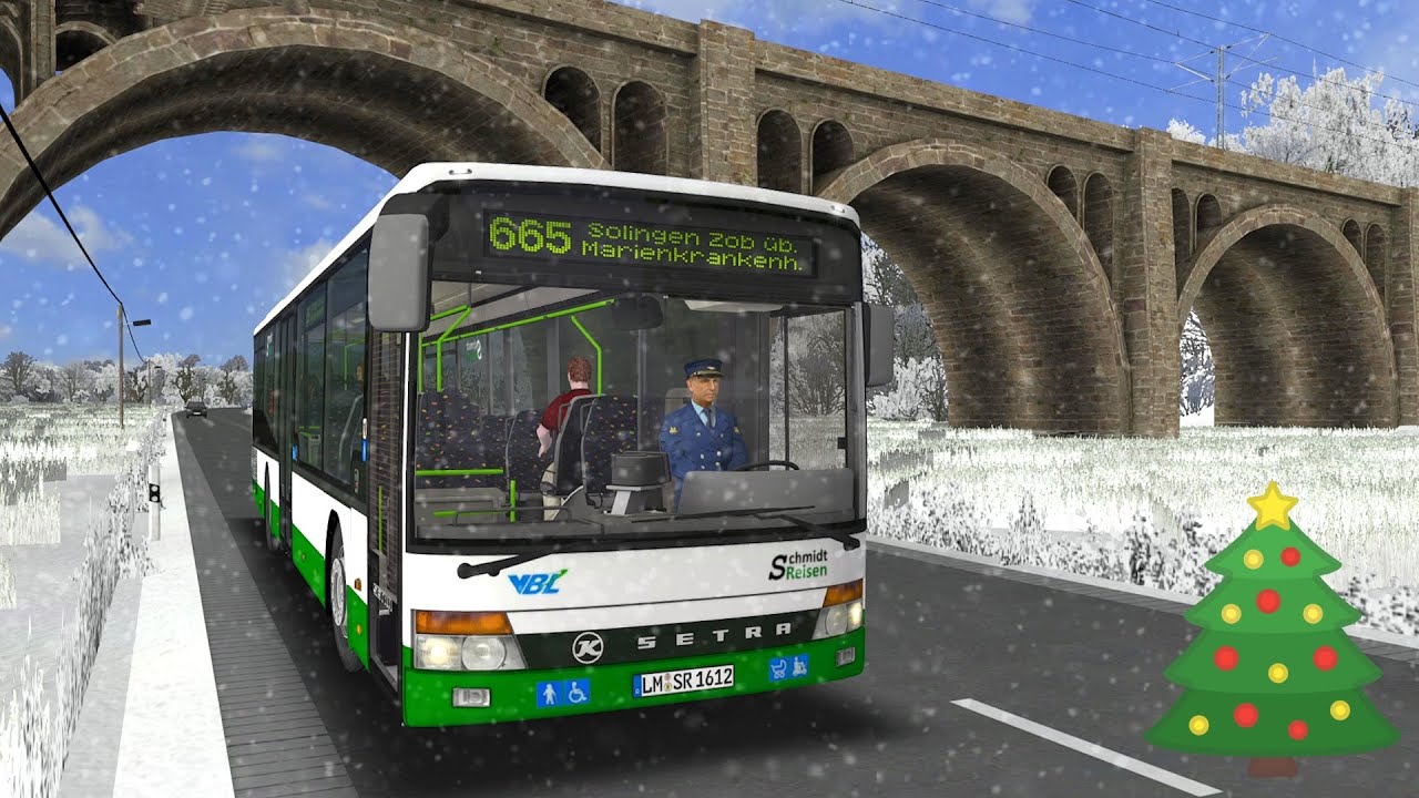 OMSI 2 Liestal V3 🎄 Mit dem alten Setra zum Wildpark | #1231