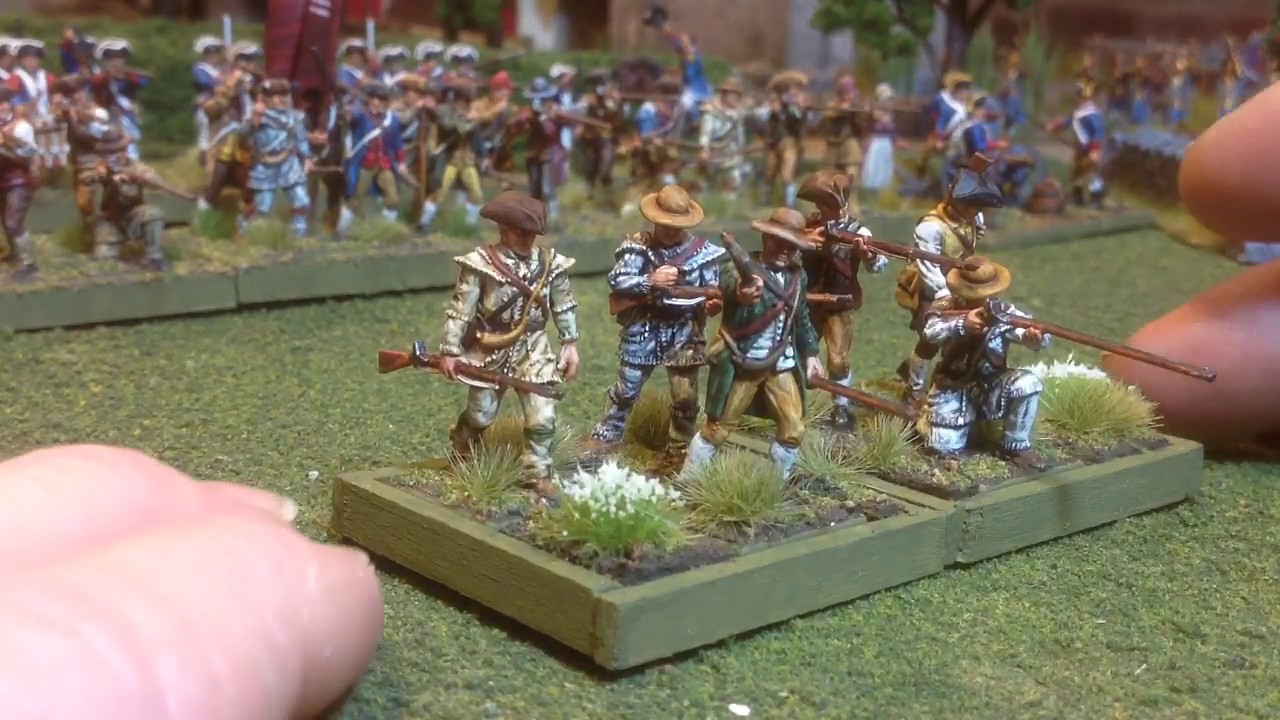 AWI project update: Wargames Factory militia skirmishers