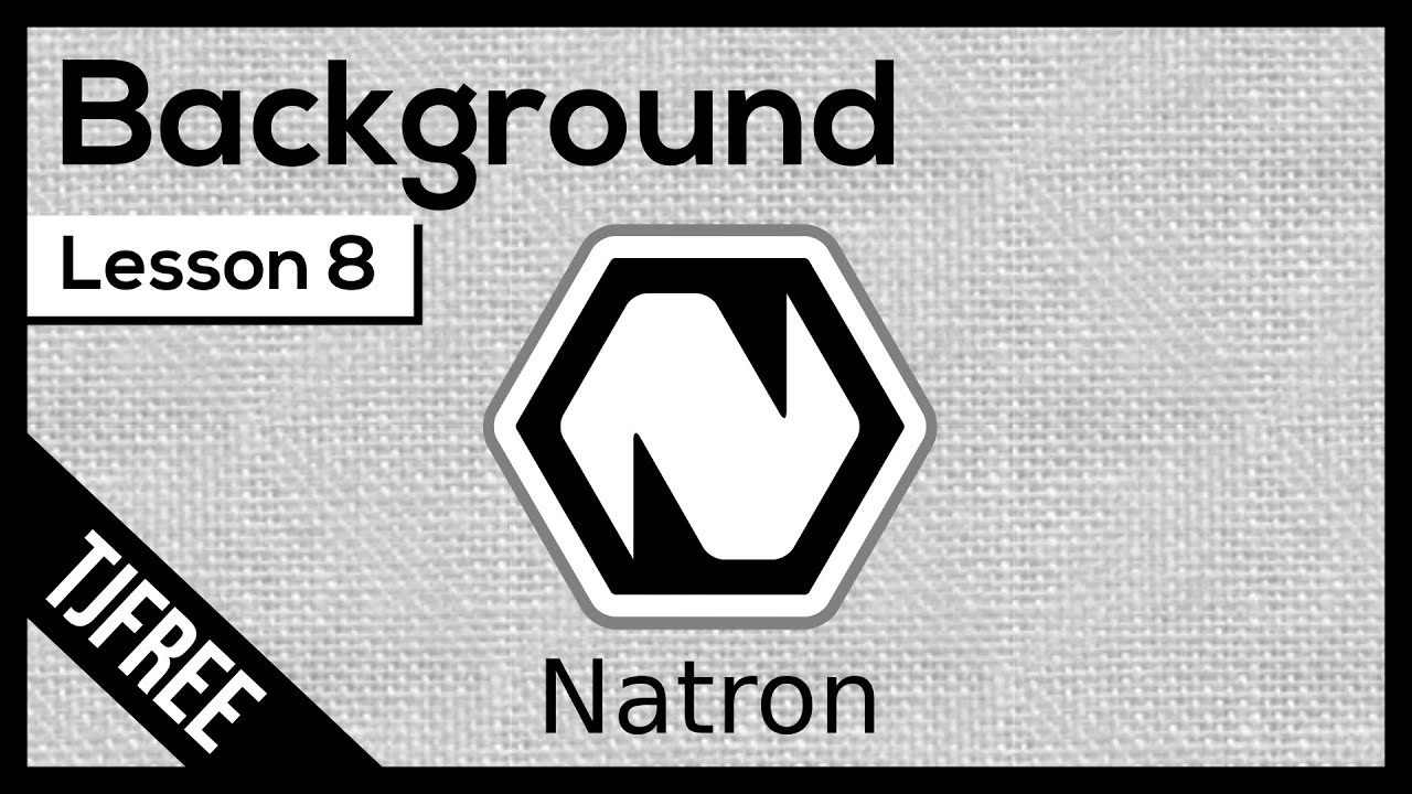 Natron Lesson 8 - Drawing Shapes, Gradients and Image Backgrounds