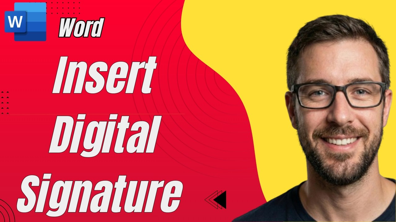 How To Insert Digital Signature In Microsoft Word | Step-By-Step Tutorial [2026 Guide]