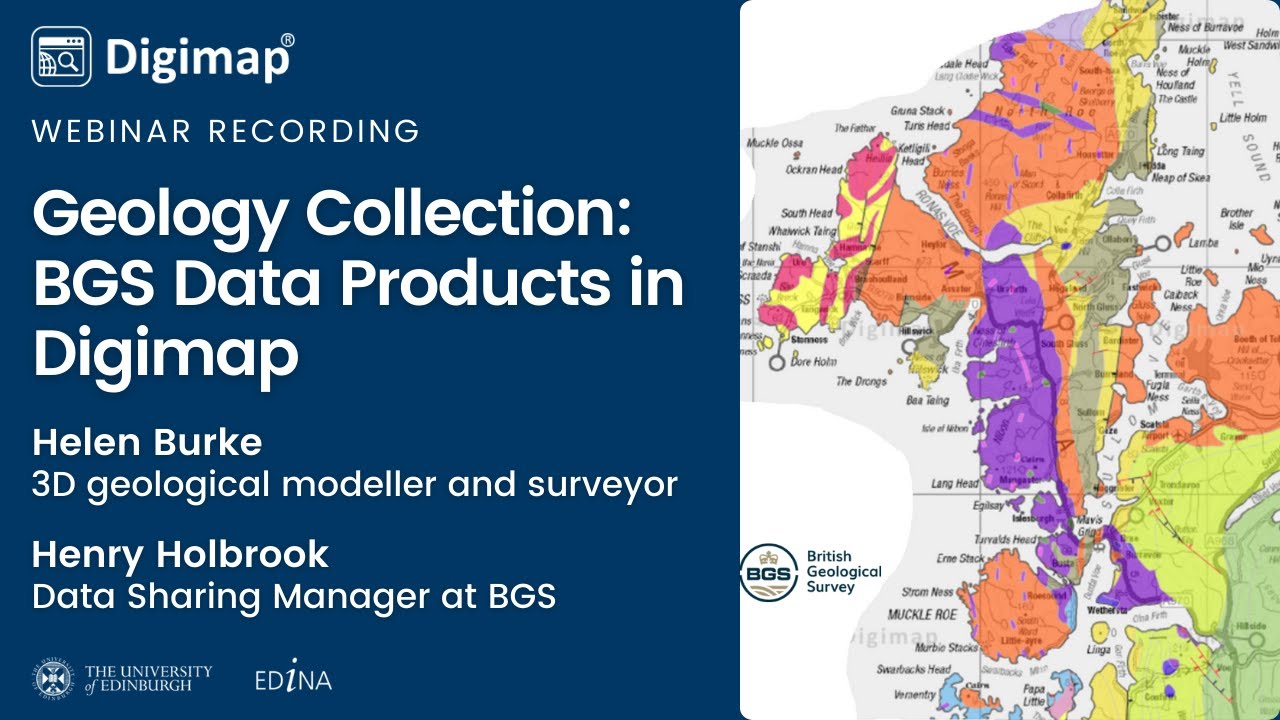 Geology Collection: BGS Data Products in Digimap