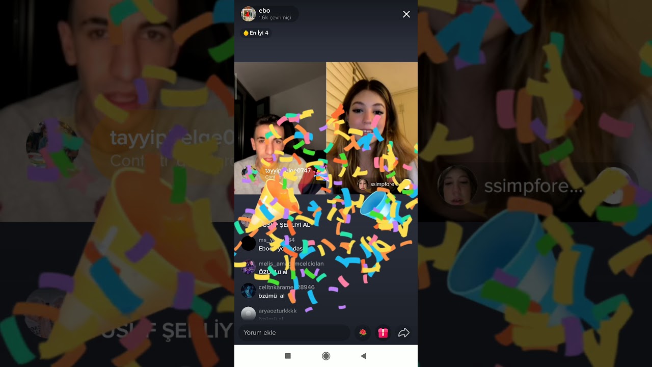 TikTok EBO İbrahim tilaver canlı yayına aldığı kız trol yapmaya çalıştı sonrasında şarkı söyledi