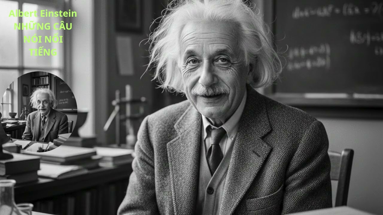 DANH NGÔN CUỘC SỐNG - ALBERT EINSTEIN NHỮNG CÂU NÓI NỔI TIẾNG