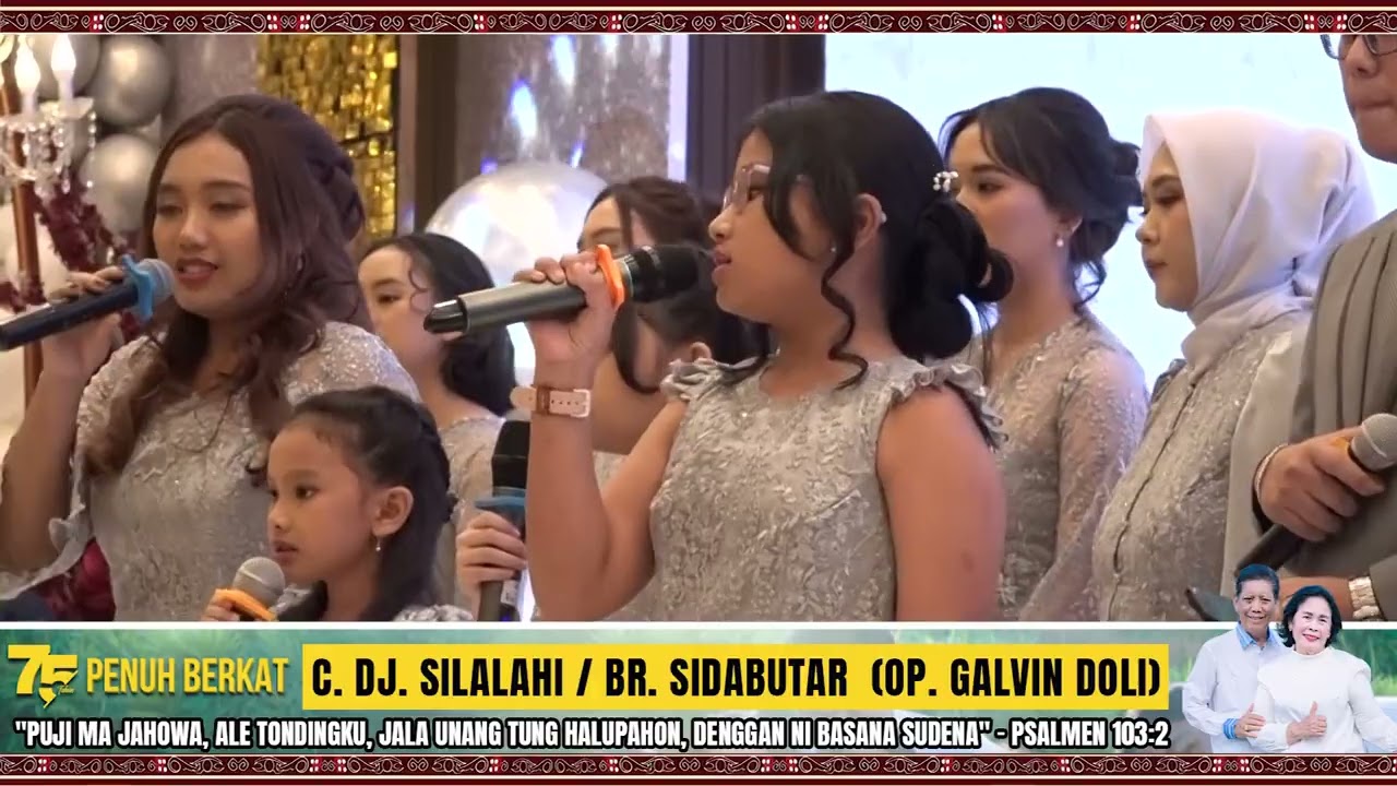 Ultah 75 Tahun Opung Doli-Bless the Lord