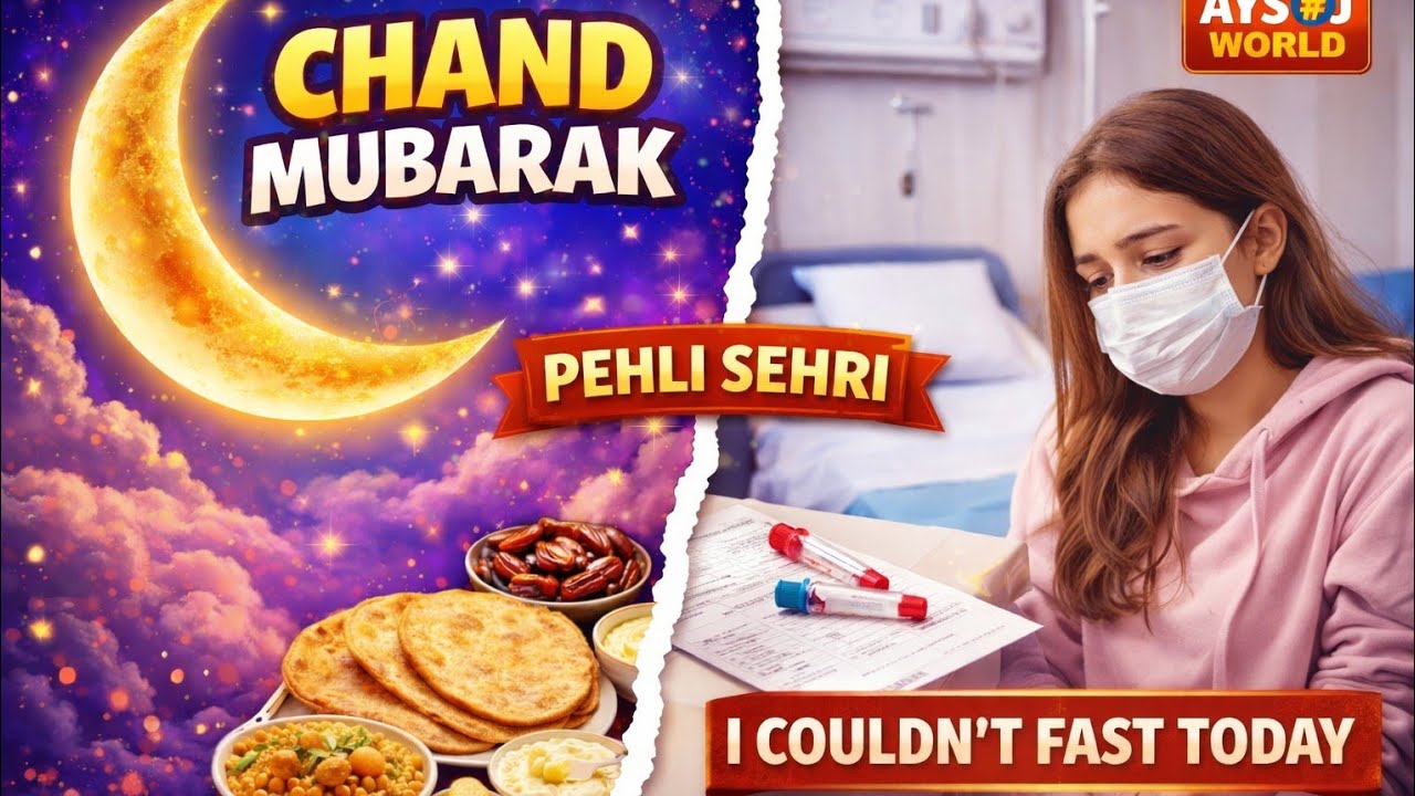 👉 “Chand Mubarak 🌙 | Pehli Sehri Vlog | AySãj World”