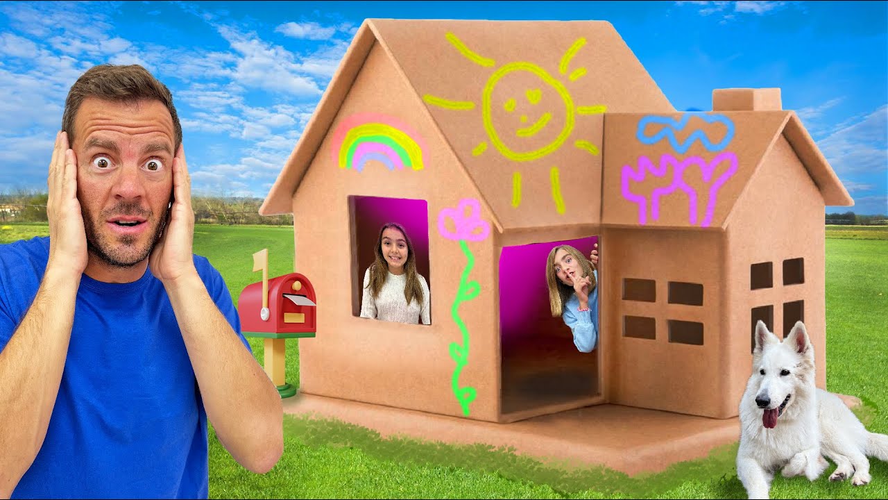 HACEMOS UNA MANSI&Oacute;N DE CAJAS DE CARTON Itarte Vlogs