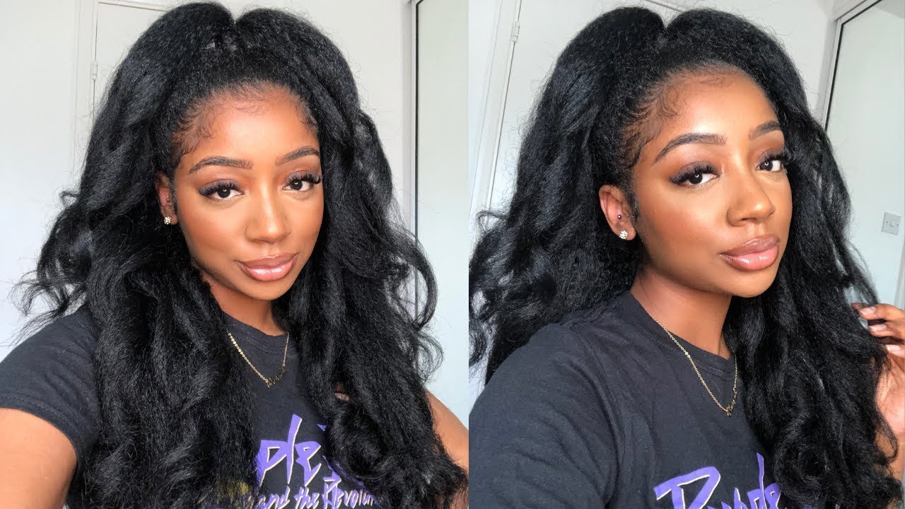 This U-Part Wig Looks EXACTLY Like My Hair! Half up Half Down | RPGSHOW