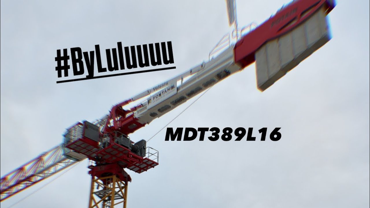 Potain MDT389L16 Disassembly