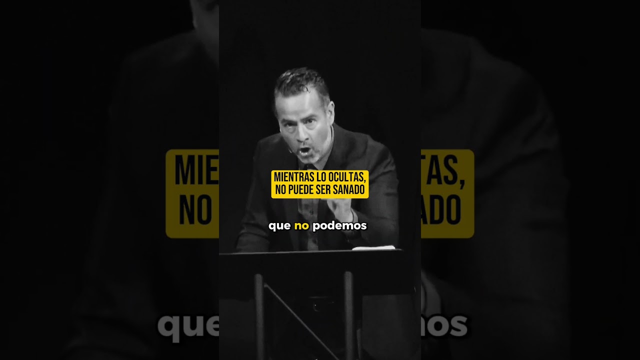 Mientras lo ocultas, no puede ser sanado 