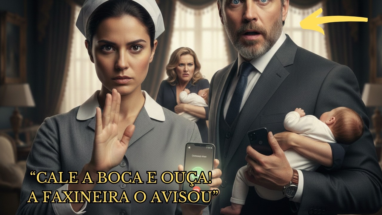 CALE A BOCA! DISSE A EMPREGADA AO MILIONARIO — A Ligação Sobre o Bebê Foi Cruel Demais