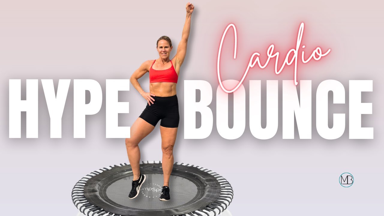25 MIN Rebounding Hype Bounce | Trampoline Cardio Weight Loss Workout