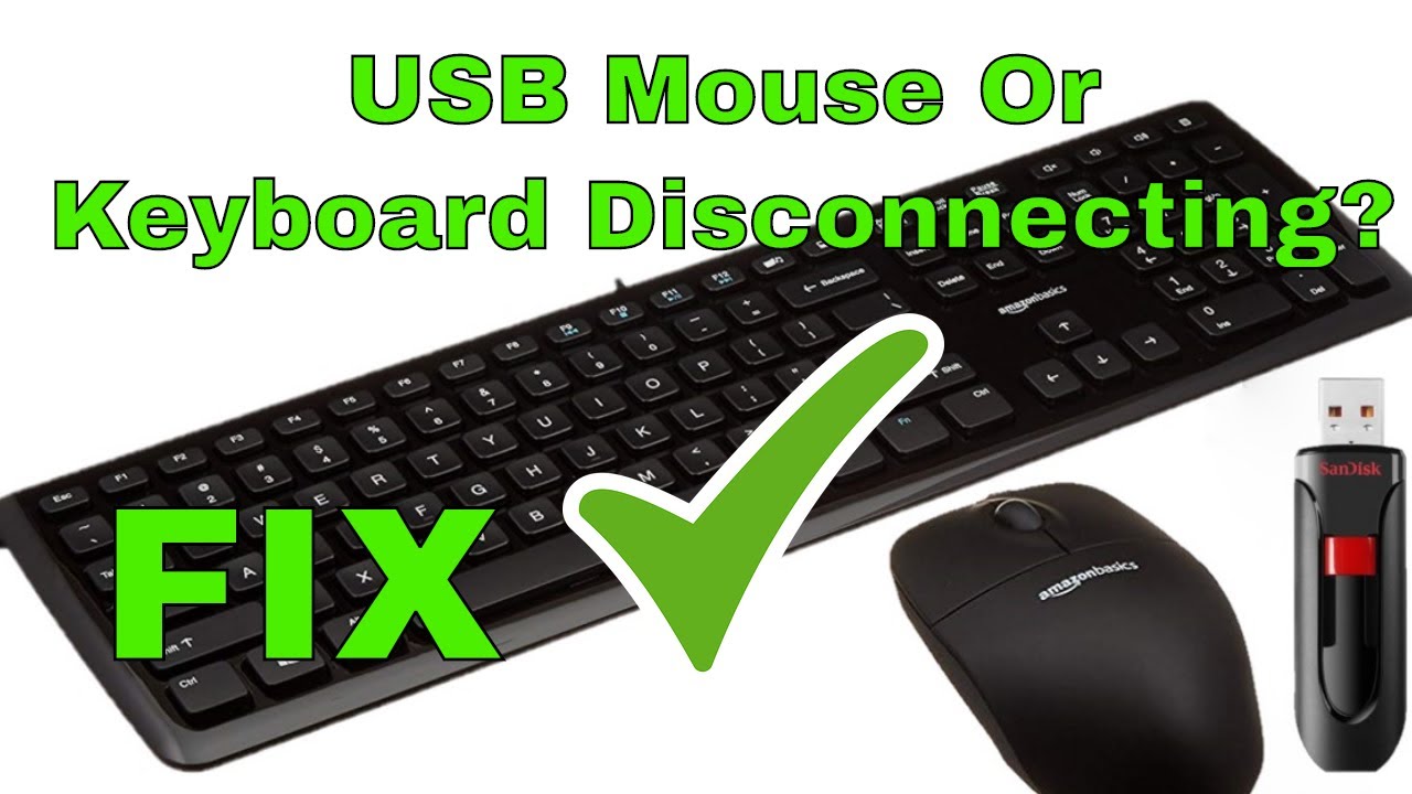 Как исправить постоянное отключение USB-мыши или клавиатуры в Windows 7, 10 и 11