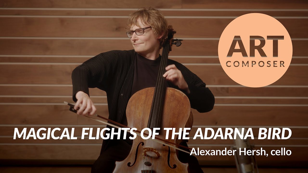 Magical Flights of the Adarna Bird for solo cello (2025) by Augusta Read Thomas