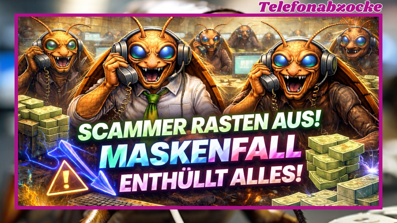 Callcenter Scamanruf - Wenn Trading Scammer ausrasten und die Maske fällt 😳📉