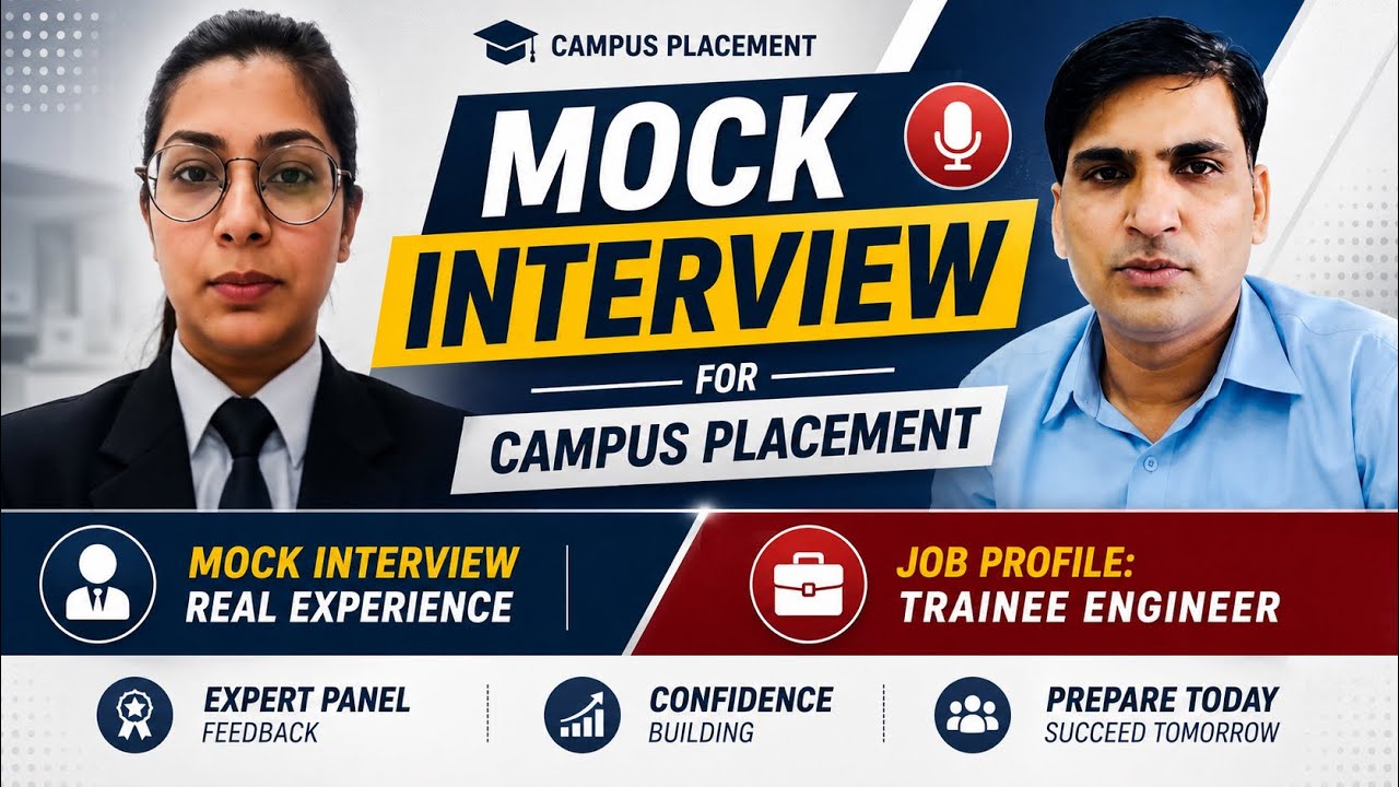 Electrical Mock Interview I Fresher's Interview for Campus Placements I Arvind Singh Pemawat
