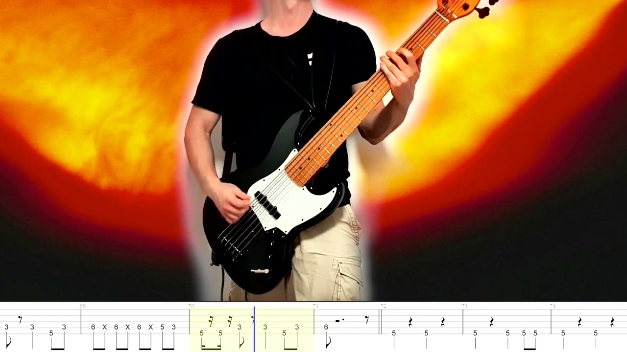 Metallica - Devil's Dance - Bass Cover with Play Along Tabs