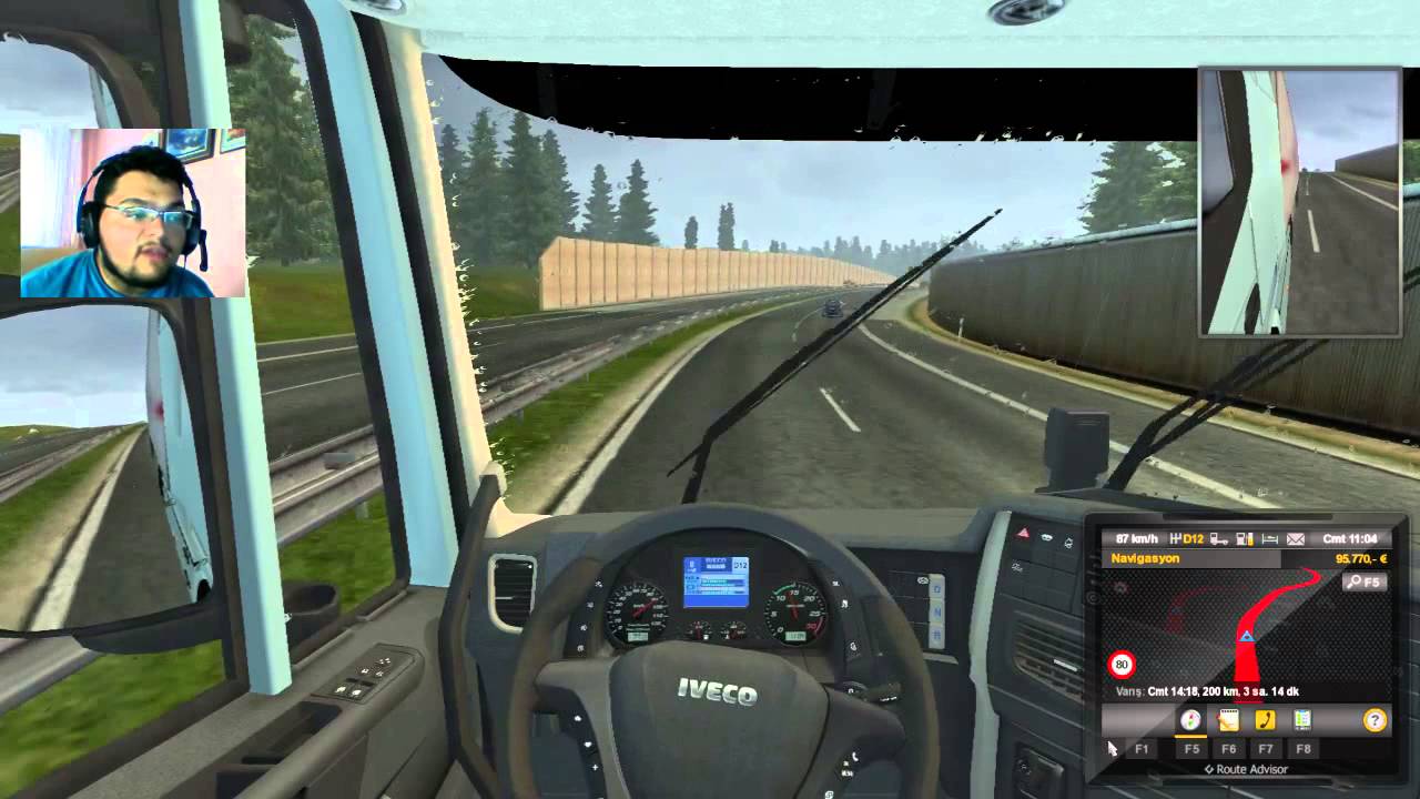 Sınav Anıları (Maksat Muhabbet) Euro Truck Simulator 2 Türkçe