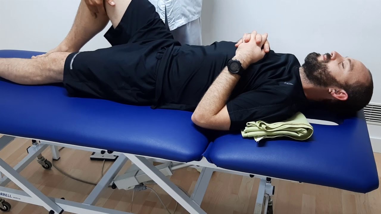Ejercicio para la rotación externa del hombro