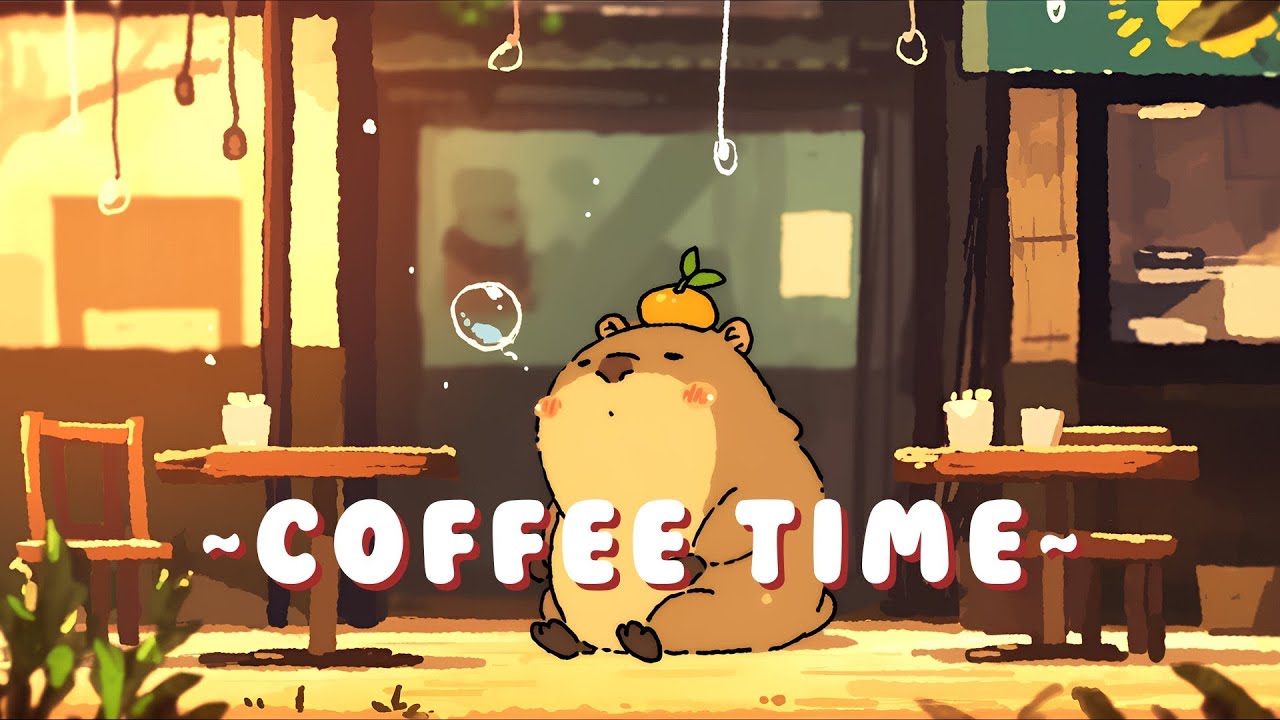 Capybara Beats & Lofi - Chill Jazz Beats to Relax/Study ~ Cozy Atmosphere ~ 📚 🎵