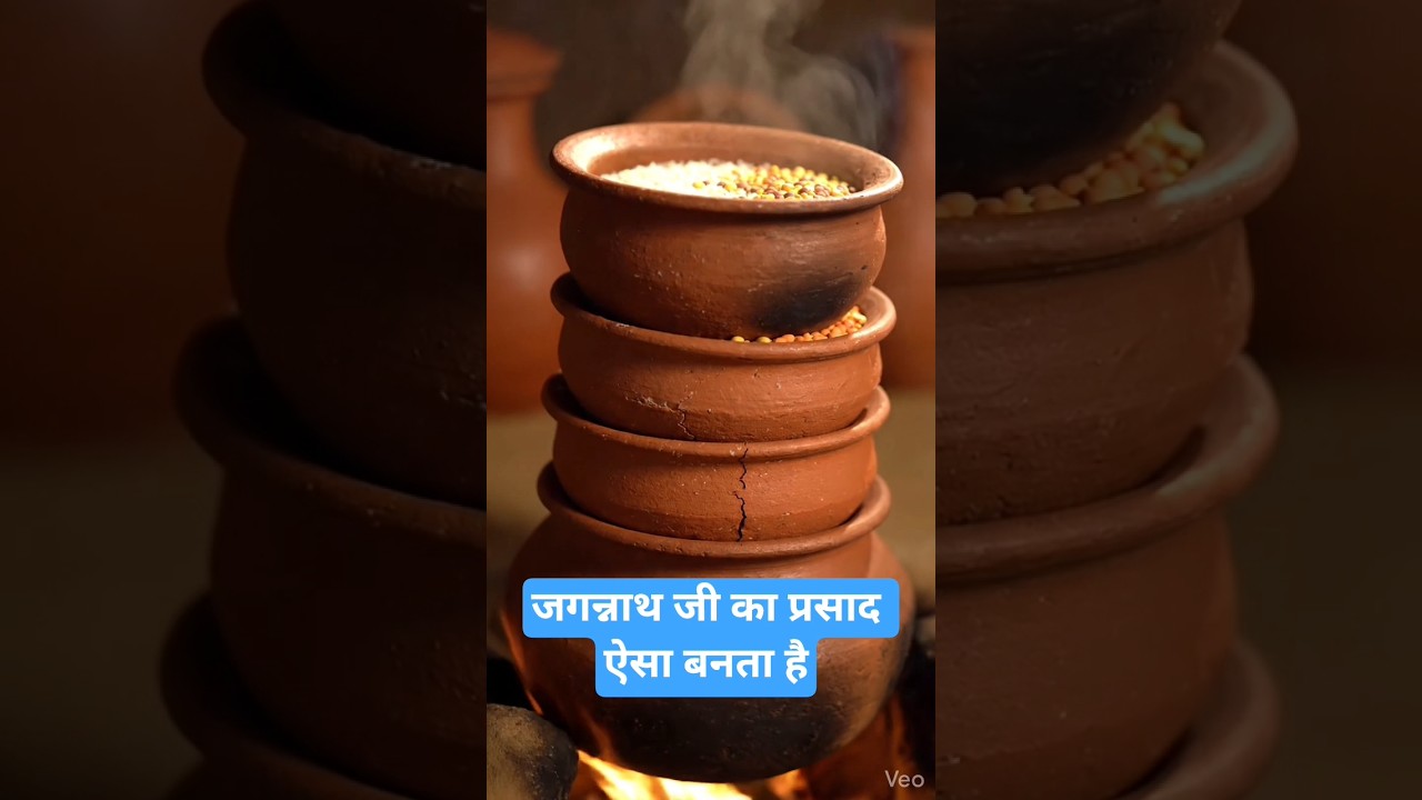 ऐसे बनाया जाता है भगवान जगन्नाथ जी का प्रसाद l 