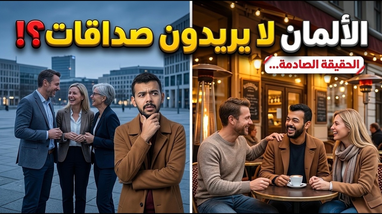 هل تكوين صداقات مع الألمان مستحيل؟ الحقيقة كما هي… وكيف تنجح فعليًا