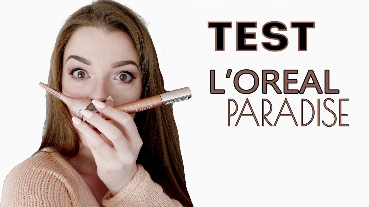 LOREAL PARADISE pomada & tusz do rzęs RECENZJA #049