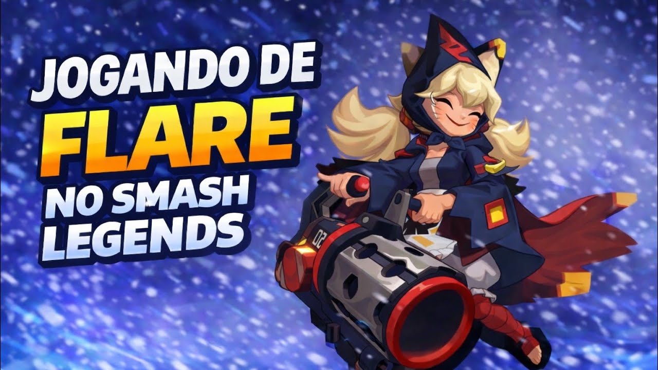 SMASH LEGENDS - JOGANDO DE FLARE / GAMEPLAY MODO DUPLAS #smashlegendsgameplay #smashlegends 