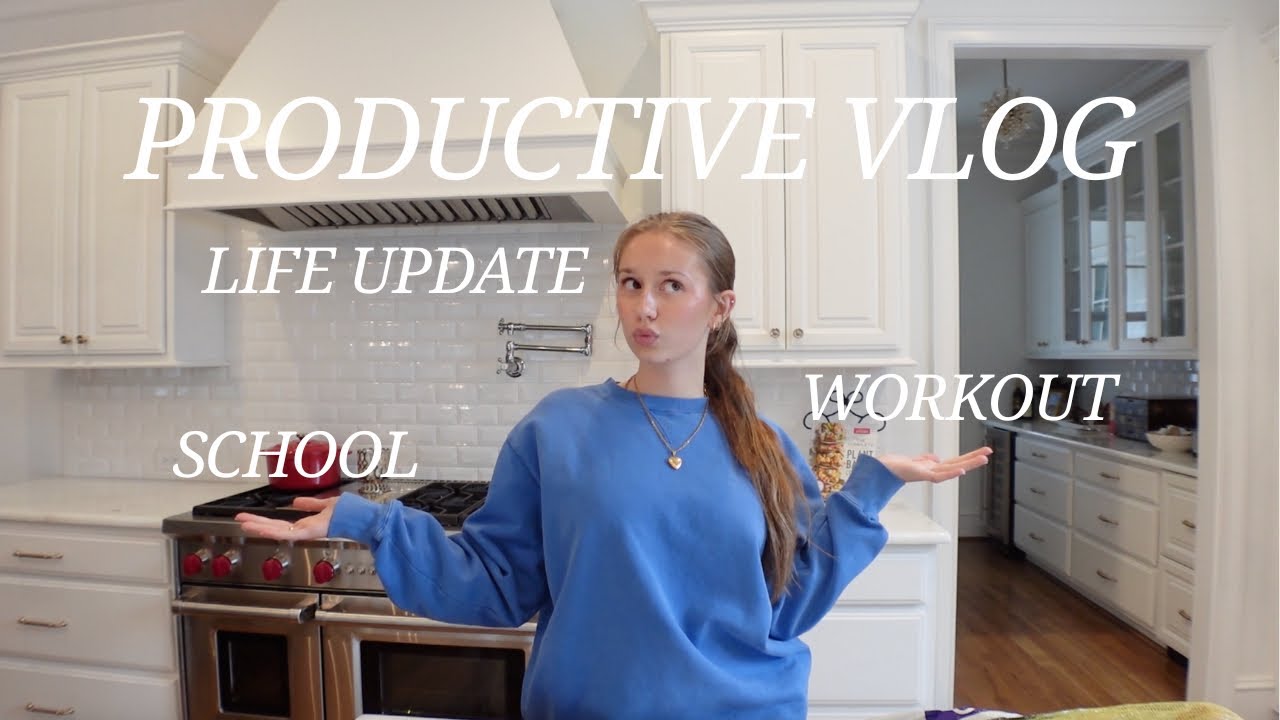 a getting my life together vlog
