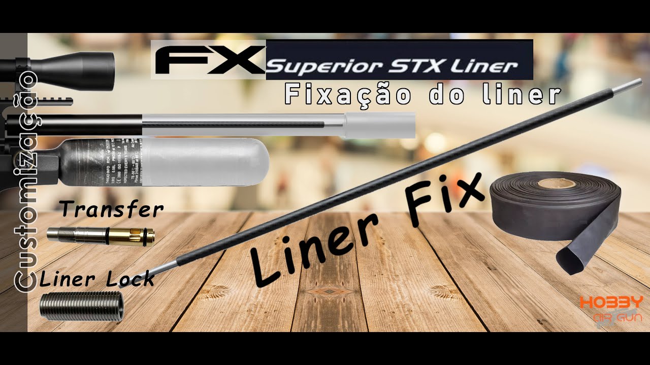 Liner fix com Termo retrátil | Montagem FX Liner - Parte 2