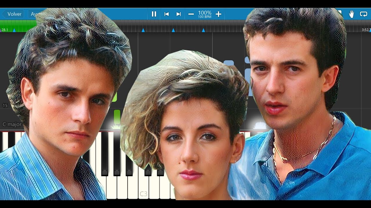 Mecano / Me Colé En Una Fiesta / Piano Tutorial