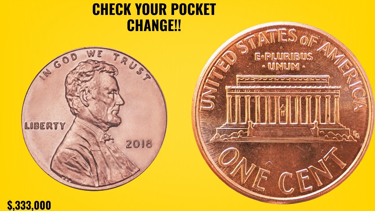 4 ультрасовременные американские одноцентовые монеты — самые ценные пенни Линкольна, которые стоя...