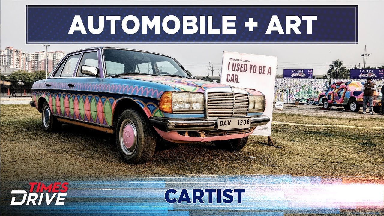 What happens when Cars meet Art? | Cartist at Auto Expo 2020 | Times Drive