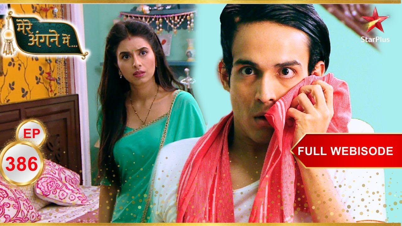 Nandu loses his moustache! | Full Webisode:386 | Mere Angne Mein