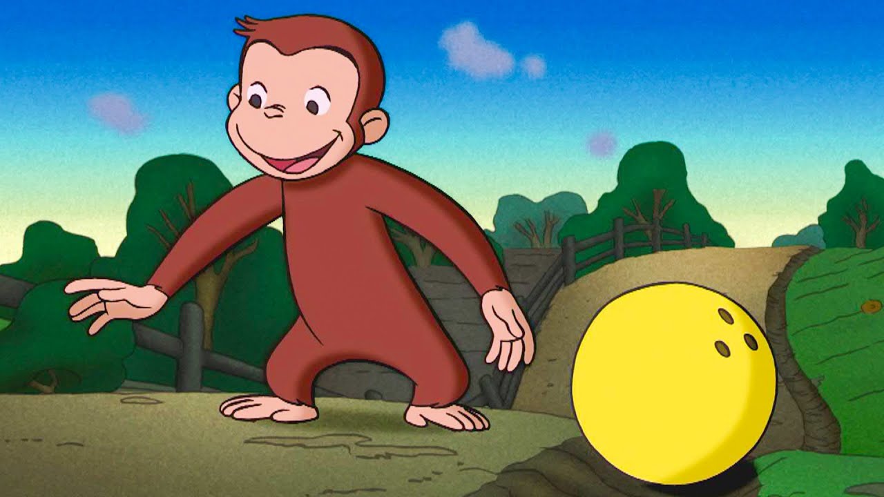 George Faz um Strike! 🐵 George, o Curioso 🐵 Desenhos Animados