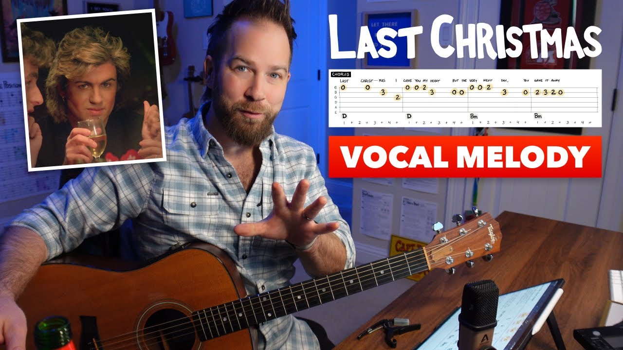 Разучиваем вокальную мелодию песни «Last Christmas» группы Wham!