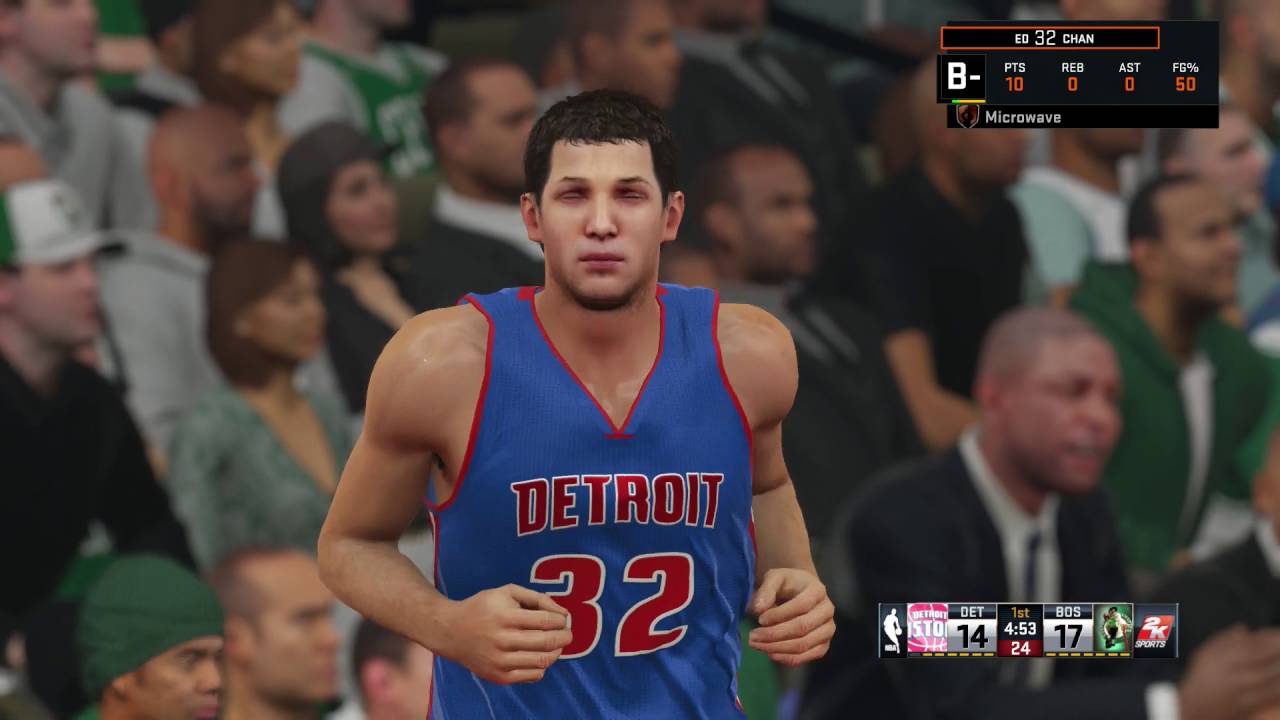 NBA 2K15 PS4 Detroit Pistons vs Boston Celtics Season 2020-2021