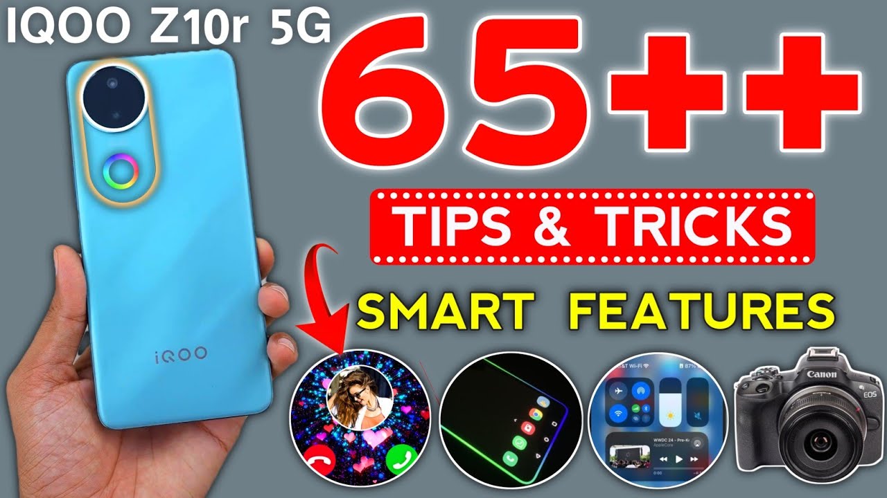 IQOO Z10r 5G Tips and Tricks | IQOO Z10r 5G EXPERTS Reveal 65+ Tips and Tricks You Never Knew!