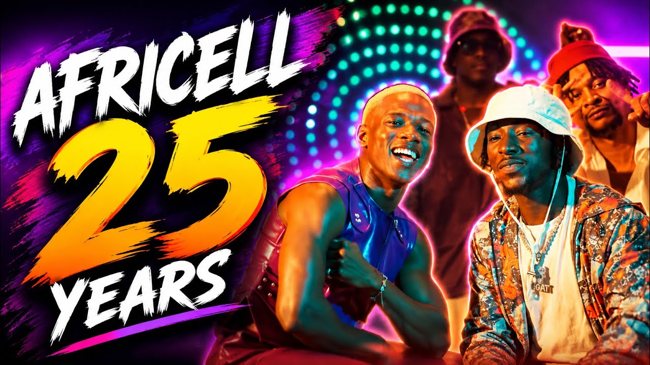 ST Gambian Dream, Jizzle, Awa Gambia, Big Banga - Africell 25 Years ( Official Video )