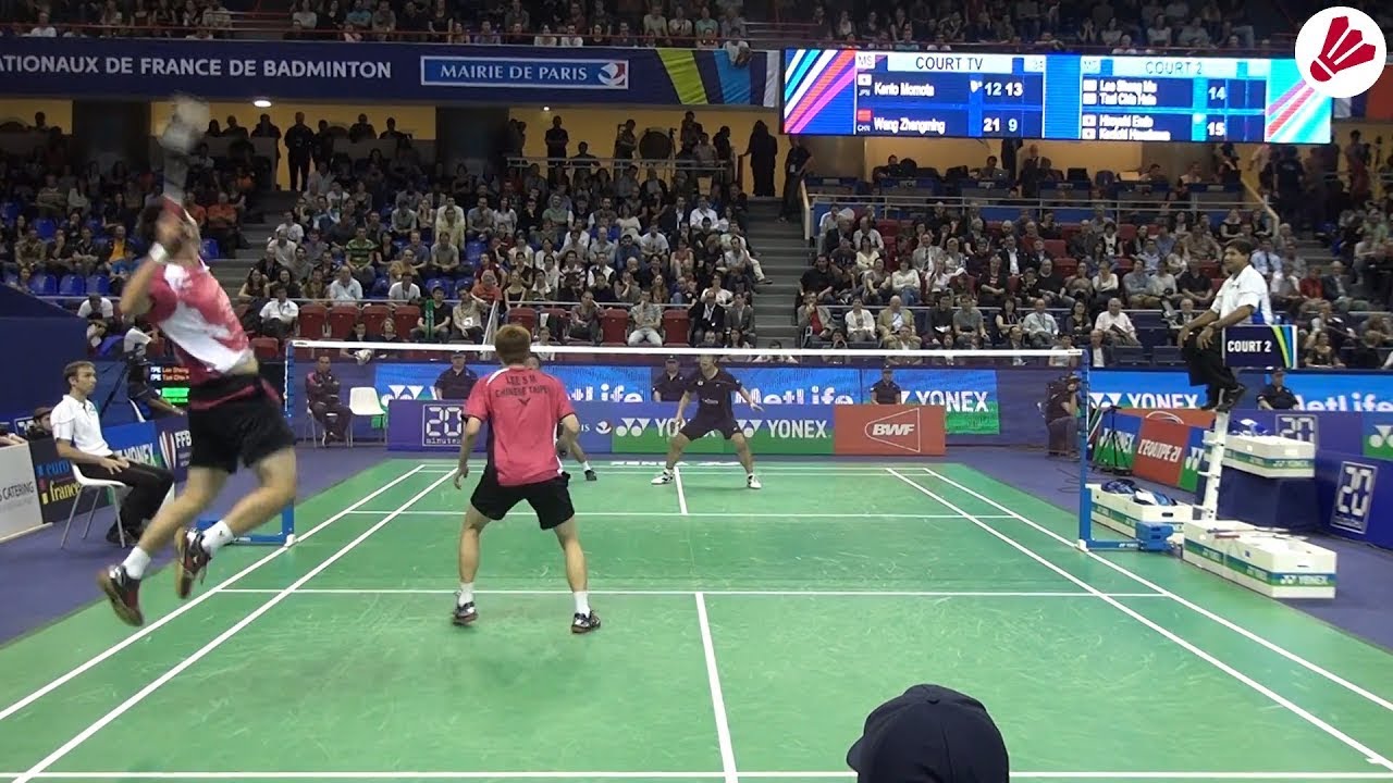 日本のNo.1対台湾のNo.1 | 遠藤 大由 / 早川賢一 vs リー・シェンム  ツァイ・チャーシン（LEE Sheng Mu / TSAI Chia Hsin）| バドミントン日本  バドミ