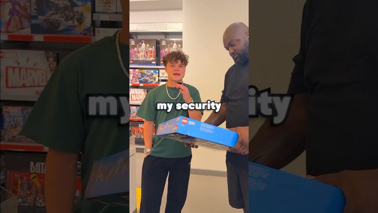 Buying My Security Guard Whatever He Wants from the Mall