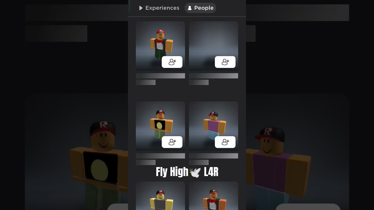 Fly High🕊️ #Rip #l4r #flyhigh #roblox