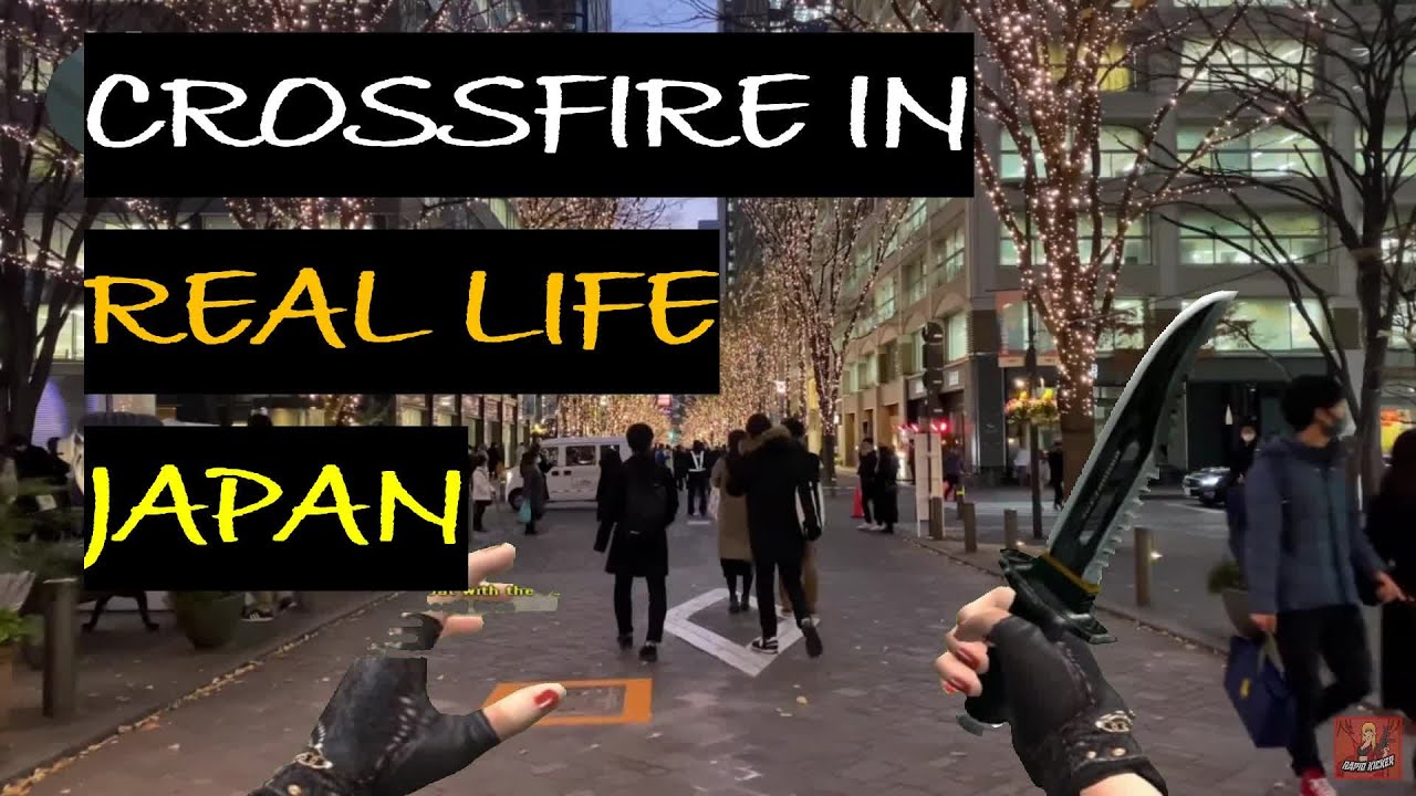 REAL LIFE CrossFire in Japan | TRAVEL with CrossFire Real Life