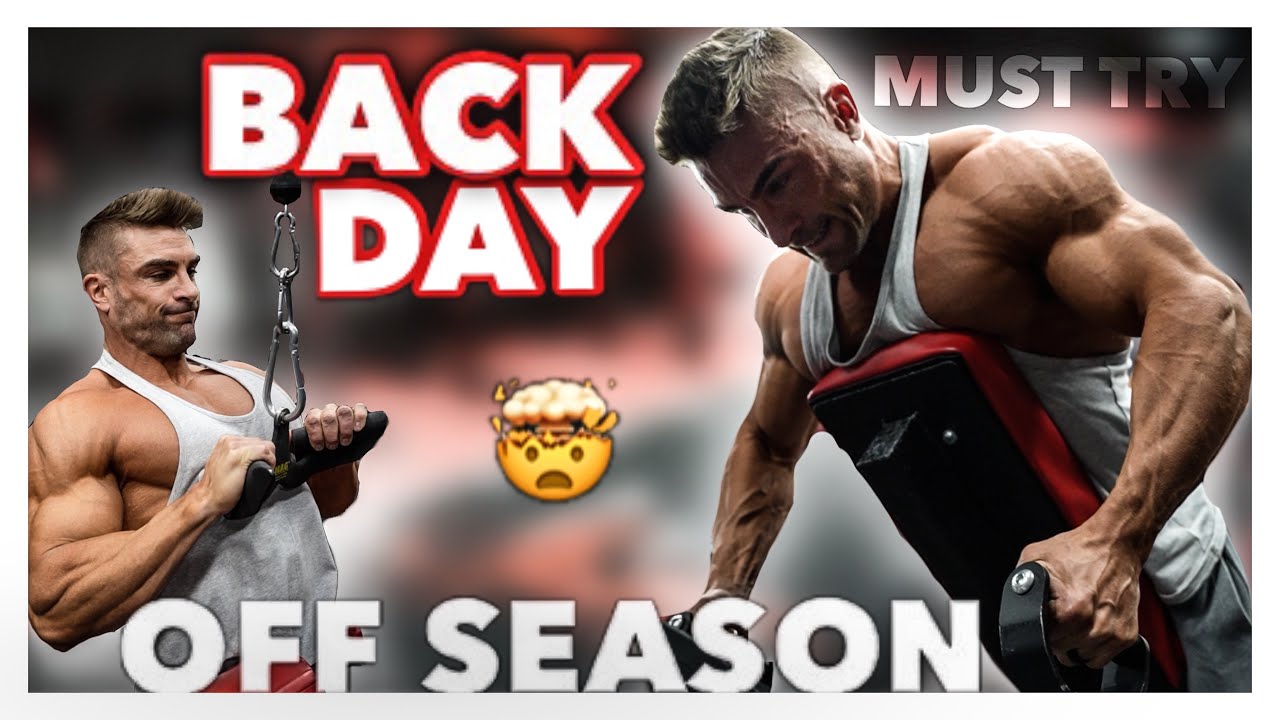 MY OFF SEASON BACK WORKOUT YOU MUST TRY