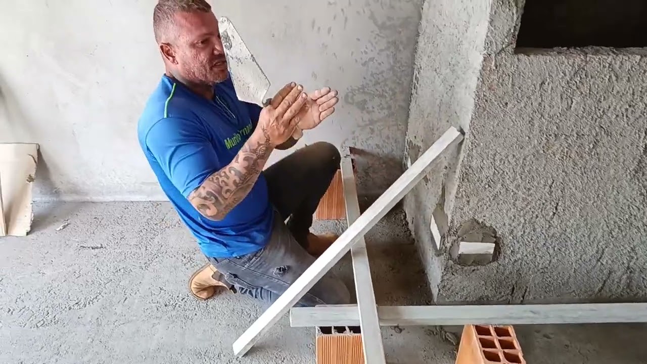 como rebocar uma churrasqueira de alvenaria passo a passo