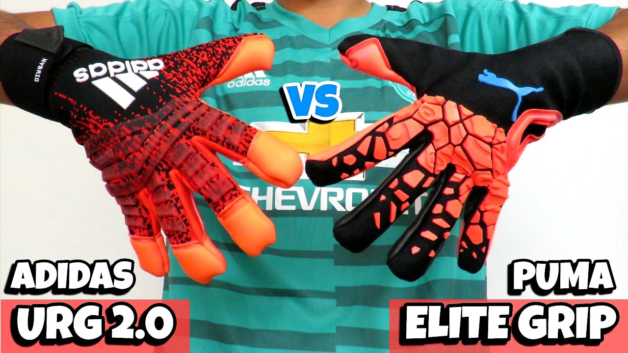 URG 2.0 vs ELITE GRIP | ADIDAS vs PUMA | ¿Cual es Mejor?, ¿Cual tiene MÁS AGARRE? | Versus