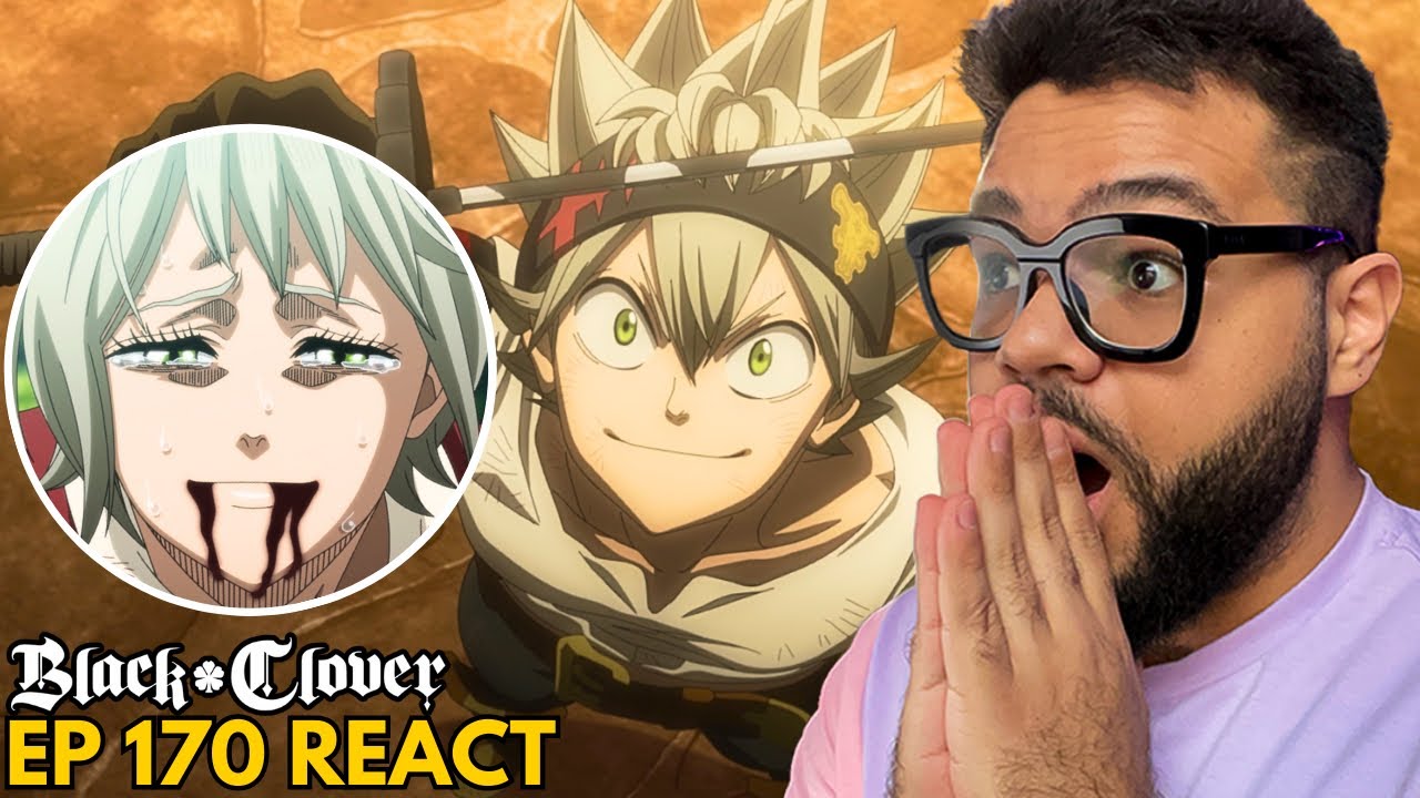 FINAL INCRÍVEL! ASTA VS LIEBE PARTE 2! BLACK CLOVER Episódio 170 REACT