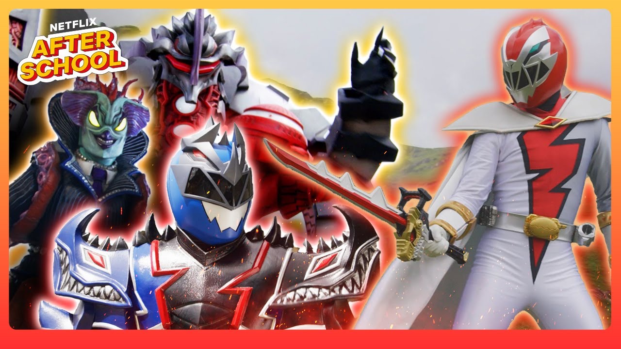 Cosmic Fury VILLAIN Chaos! 😈⚡️ Power Rangers Cosmic Fury | Netflix Family
