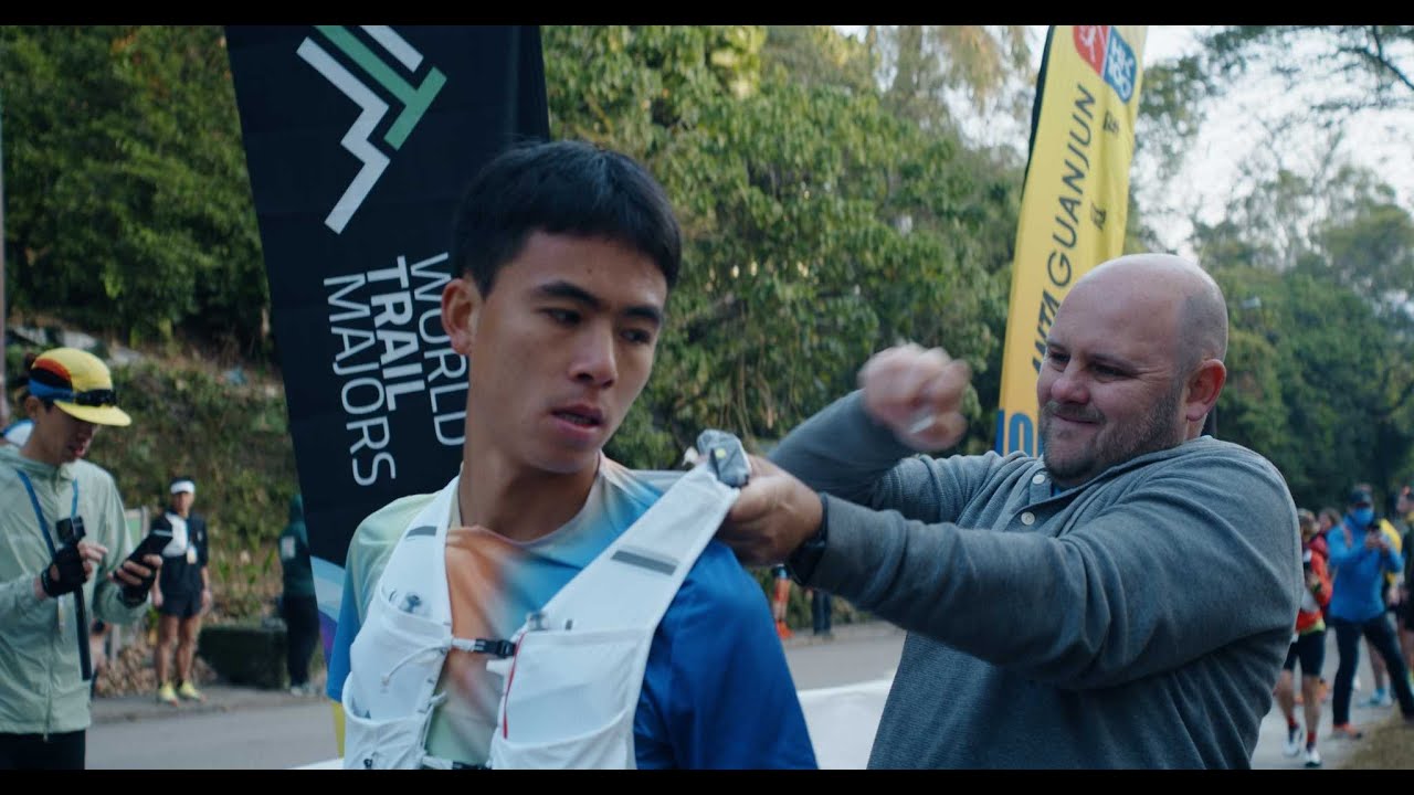 [China Trail running] Documentary of 2025 HongKong100 Champion HOKA Chinese Athlete Meng Guangfu